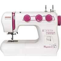 Macchina da cucire Janome Magenta 43 bianca potente
