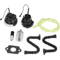 Kit de filtre de tuyau d'évent de bouchon de réservoir de mazout de remplacement pour tronçonneuse Stihl MS261 MS271 MS291