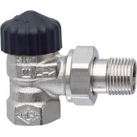 IMI Heimeier Thermostat-Ventilunterteil Standard, Eckform DN 25, vernickelt
