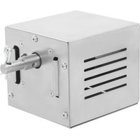 Moteur électrique pour barbecue Moteur pour rôtissoire AC220V 25W Moteur en acier inoxydable pour rôtissoire à broche pour barbecue pour rôtir des chèvres, des cochons et des poulets