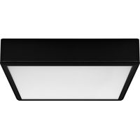 Plafoniera LED quadrata nera 21,5cm CCT 22W Rabalux