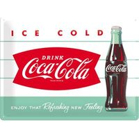 Plaque métal Coca-cola