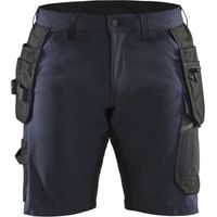 Arbeitsshorts aus elastischem 4D-Handwerkstoff 1520 – Dunkelmarine/Schwarz XS – FR(38) – SE(C44) – Standards