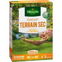 Semillas de césped rústico VILMORIN, 1 kg, 40 m² VILMORIN