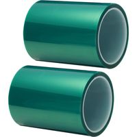 Ruban adhésif pour résine époxy, silicone, résistant aux hautes températures, facile à décoller, en