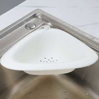 Passoire d'évier, passoire d'évier, passoire d'évier de cuisine, passoire d'évier triangulaire-AquaForge