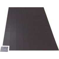 Magflex® Auto Adesivi Squadre Magnetiche Flessibili Per La Creazione Di Immagini Magnetiche, Opere D'Arte, Cartelli O Display - 25Mm x 25Mm - 96 Per Foglio A4
