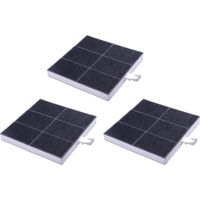 Trade-Shop Aktivkohlefilter für Bosch DWA09E850 DWB067A51 DWB068E50 DWB068E59 DIA097A50 DIA098E50 DIA098U50 DWA067A50 DWA06D650 DWA06E850 DWA097A50 - 3 Stück