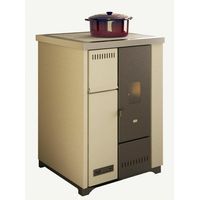 Lea - Estufa de la cocina de pellets: 7.5 kw de marfil