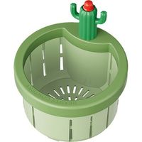 Filtre d'évier de cuisine, crépine d'évier cactus, crépines universelles, filtre à cheveux pour douche, fo