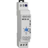 ENTES 101580 MCB-30 Relè temporizzato Monofunzionale 24 V/DC, 24 V/AC, 230 V/AC 1 pz. Intervallo di tempo: 2 - 20 s 1 s