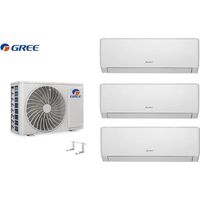 GREE Pular Shiny MultiSplit 3 Räum 3x 2,5kW Außen 6,1kW Klimaanlage WiFi R32