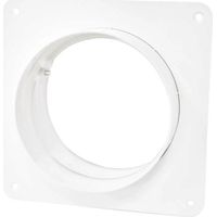 Raccord de conduit rond à bride 100 mm - RX 02-508