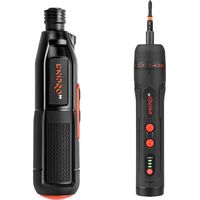 Dnipro-M Set de 2 Destornilladores Eléctricos a Batería 3,6V -1,2Nm/8Nm 850mAh + 4,5Nm/10Nm 2000mAh - Carga Type-C, Luz LED, Puntas - Pack Atornilladores Precisión – CSD-36X + CSD-40X