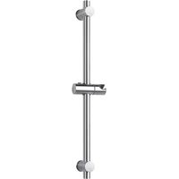 Duschstange aus Edelstahl 304 – Höhen- und winkelverstellbar – Oberfläche aus poliertem Chrom – Länge 66 cm