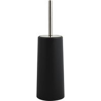 MSV Brosse Wc avec support PP & Inox Noir