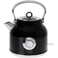Bouilloire electrique Adler AD 1346B - Puissance 1850-2200W - avec thermomètre 1,7 STRIX Coloris Noire