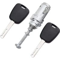 Lock Kit + Barrel for Front Left Door Citroen C2 C3 C3 PLURIEL + 2 keys