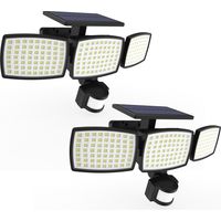 Juego de 2 proyectores con sensor solar 700LM SPARKY