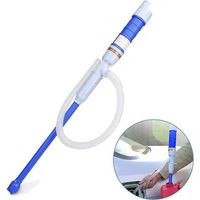 Bomba de transferencia de aceite líquido Bomba de agua Bomba eléctrica para exteriores para vehículo Bomba de succión de gas combustible Aceite de transferencia de líquido Azul