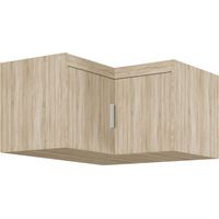 AX LIVING Eck Schrankaufsatz Storicos Eiche Sonoma 97,8 x55,0 x97,8cm