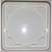 Jung CD581WW Single Frame White Switch