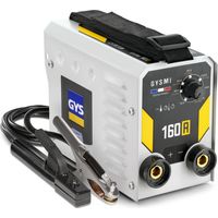 GYS – Poste à souder MMA 160A – Onduleur IGBT – Soudage acier jusqu'à 10 mm – Électrodes Ø 4 mm – 2.9 kg – Câble 2 m