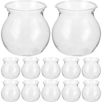 12er Set Terrarium Schalen für Pflanzen Blumenvase Kugelform