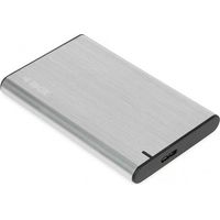Carcasa para disco duro iBOX HD-05 de 2,5" con USB 3.1 Gen.1, color gris.