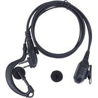 FENOPLASTICACasque Microphone Écouteur Compatible Talkie-Walkie PTT avec Connecteur Kenwood