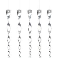 10 épouvantails pour oiseaux, épouvantails pour pigeons, épouvantails pour balcon, poteaux épouvantails, spirale réfléchissante à 360 degrés, lumineuse, Gu.B/Bon