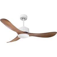 Modulo de KlassFan - Super déstratificateur d'air,sans Lumière Blanc laqué et bois idéal pour 70-90 m² KLDC4P3Wo