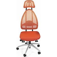 Topstar Sedia da ufficio di design schienale in rete