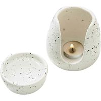Brûleurs d'huiles essentielles, brûleurs à cire en céramique, diffuseurs d'huiles essentielles en céramique, support
