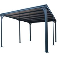 Palram - Canopia Aluminium Pavillon Milano 4300 Anthrazit 309x426x226 cm