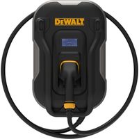 Dewalt – Borne de recharge murale 7,4 kW – Câble Type 2 5 m – Monophasé 32A – IP65 pour usage intérieur et extérieur
