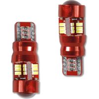 Luci di posizione a led 27 led SMD 2 lampadine auto Canbus luci targa fari Luce Fredda 6000K 8 watt Alimentazione 12 V Attacco T10