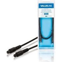Câble audio numérique - VALUELINE - VLAP25000B10 - Toslink Mâle - 1.00 m - Optique - Noir
