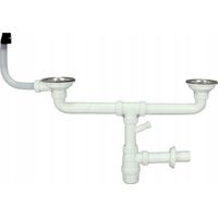 Syphon cuisine Rawiplast modèle 5903338520415 diamètre 115 mm PVC