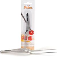 Gebogene Süßwarenpinzette 14 cm Decora