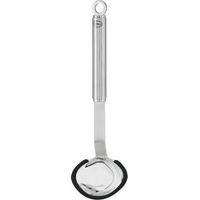 Rösle Cuchara para Salsa de Silicona Acero Inoxidable 26,5 cm Plateado Negro