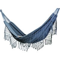 Hamac Bohème Gris Détente Bohème Et Confortable - Cao Camping