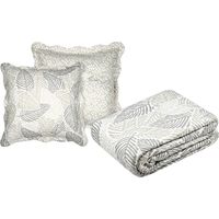 Boutis Gally Naturel avec 2 taies assorties 220 x 240 cm