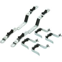 Paire de supports universels de fixation pour collecteur chauffage/sanitaire 1'' ( 26/34)