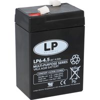 Landport Blei Akku LP6-4,5 6V 4,5Ah AGM T1 wartungsfrei
