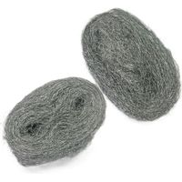Steel Wool - 0000 Ultra Fine - For Metal Polishing Wood Finishing Rodent Proofing - 2 Rolls 7 cm x 3 m