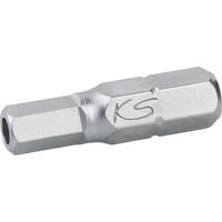 1/4" Embouts de vissage 6 pans percé, 25mm, 5/64"