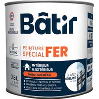 Eisenfarbe Glänzend 0,5l Blc Ral9016