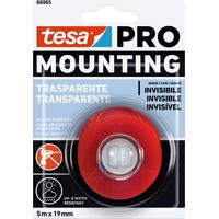 NASTRO BIADESIVO TESA MOUNTING PRO TRASP 19MMX5M Q.TA 12
