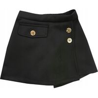 Ensemble jupe-short élégant pour robes de soirée, noir, couleur mousse 10 L H155i